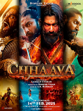 Chhaava_film_poster – Housefull Chhaava is an upcoming Indian Hindi-language historical action film based on the life of Maratha king Sambhaji, played by Vicky Kaushal. It is an adaptation of the Marathi novel Chhava by Shivaji Sawant.