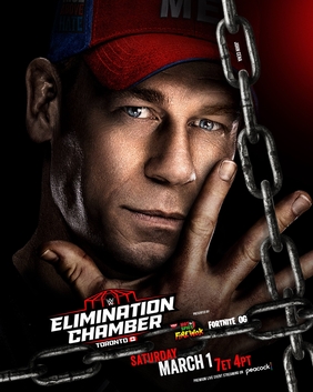 Elimination_Chamber_-_Toronto_poster β Housefull Elimination Chamber: Toronto (known as No Escape: Toronto in Germany) was a 2025 professional wrestling event produced by the American company WWE. It was the 15th Elimination Chamber event and took place on Saturday, March 1, 2025