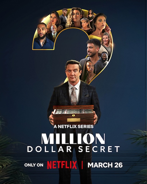 million-dolar-secret โ Housefull This is a game of wit, cunning and deception. Twelve strangers enter a sumptuous lakeside estate and in each of their rooms is a mysterious welcome gift โ a box. Eleven of them are empty and one contains $1,000,000, and itโs for that guest to keep โ as long as they keep their identity hidden. Devilish games will reveal clues about the millionaireโs identity, and they must do whatever it takes to keep their Million Dollar Secret.
