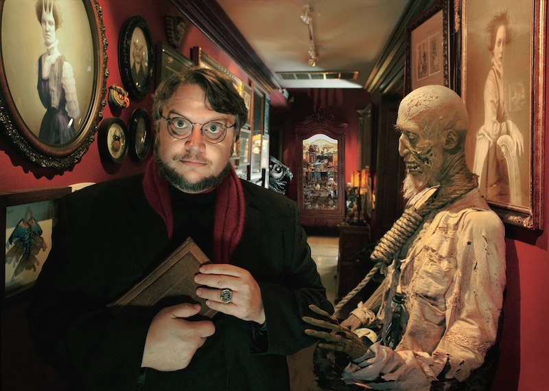 Guillermo-del-Toro – Housefull Del Toro, whose films include “Hellboy” and “Pan’s Labyrinth,” has amassed in a house outside Los Angeles an enormous collection of horror iconography. “All this stuff feeds you back,” he says.Photograph by Josef Astor